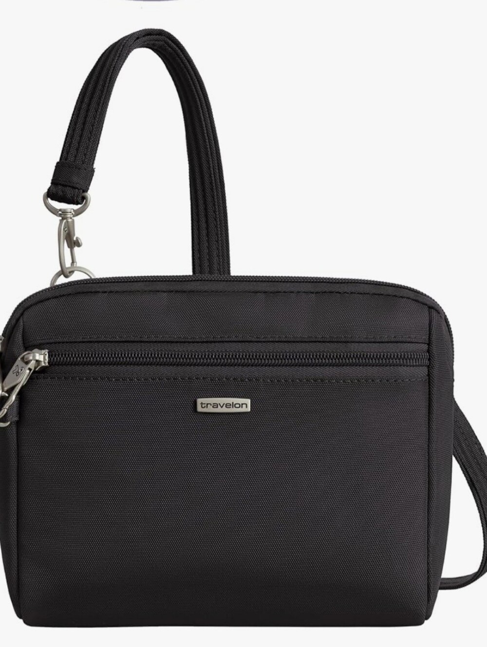 TRAVELON Classic Convertible Crossbody and Waist Pack. Black. Like New.